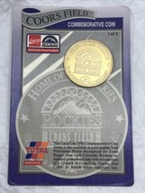 Colorado Rockies 1996 Coca-Cola Coors Field Commemorative Coin - £4.75 GBP