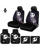 For Nissan Jack Skellington Nightmare Before Christmas Car Seat Mats Ful... - $130.89