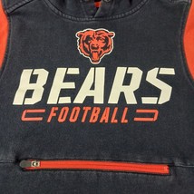 Fanatics Chicago Bears Football Men's Black Hoodie Pullover Sweatshirt Size M image 4
