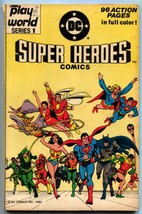 Lionel Play World Super Heroes Comics #1 1980- DC Superman Batman FN- - £57.24 GBP