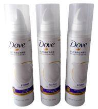 3X DOVE Ultracare Foam Conditioner Weightless Volume Fine Hair 7 oz - £7.87 GBP