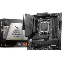 MSI MAG B650M Mortar WiFi Gaming Motherboard (AMD AM5, mATX, DDR5, PCIe ... - £348.48 GBP