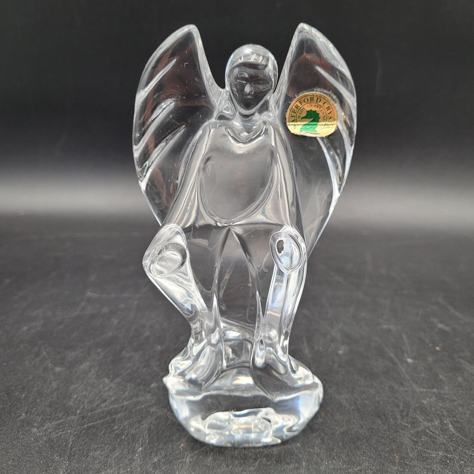 Waterford Crystal Nativity Christmas Holiday Contemporary Angel Figurine... - $39.59