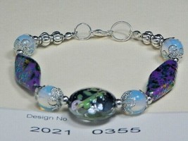 Bracelet, Opal Gemstone-facilitates- Creativity, spontaneity, relationships 0355 - £12.04 GBP