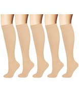 MojaSports Graduated Compression Socks (5 Pair) Athletic Medical Use for... - £23.38 GBP