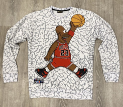 Vtg Chicago Bulls Homer Simpson Jordan TShirt Long Sleeve Short Sleeve S... - £135.83 GBP