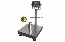 100 Lb X 0.02 Lb 12&quot; X 12&quot; Ntep Legal For Trade Bench Scale Platform Shipping - £290.98 GBP