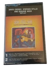 Crosby, Stills &amp; Nash - Replay 1980 (Audio Cassette) Atlantic Records CS-16026 - £6.29 GBP