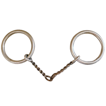 Unmarked Heavy Stainless 3 inch O Ring 3/8 in Diameter Twisted Wire Snaf... - £79.67 GBP