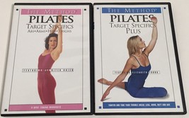 METHOD Pilates Fitness DVDs Target Specifics Plus Abs Arms Hips Thighs Lot of 2 - £4.62 GBP