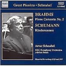 Johannes Brahms : Schnabel - Brahms: Piano Concerto No.2 CD (2001) Pre-Owned - £11.89 GBP