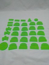 Lot Of (31) Custom Green Translucent Warhammer Tokens Contaminated To Wound - £25.31 GBP