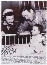 Dodie Rogers Little Doe Roy Daughter Child Star Western Hand Signed Photo - £15.97 GBP