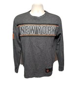 UNK New York Knicks Adult Medium Gray Long Sleeve TShirt - €15,28 EUR
