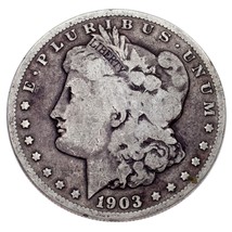 1903-S Silver Morgan Dollar $1 Coin (Good, G Condition) - £186.52 GBP