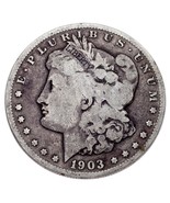 1903-S Silver Morgan Dollar $1 Coin (Good, G Condition) - £184.04 GBP