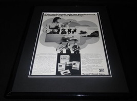 1972 3M Scotch Tape Framed 11x14 ORIGINAL Vintage Advertisement - $44.54