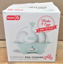Dash Everyday Egg Cooker - Makes 7 Eggs - Teal - DEC005TA - £15.94 GBP