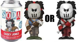 Teenage Mutant Ninja Casey Jones Vinyl Soda Figure - £14.37 GBP