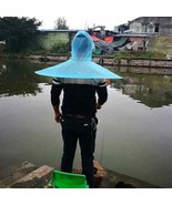 Outdoor Foldable Umbrella Hat Anti-Rain Anti-Sun Head-Mounted Headwear S... - $30.81 CAD
