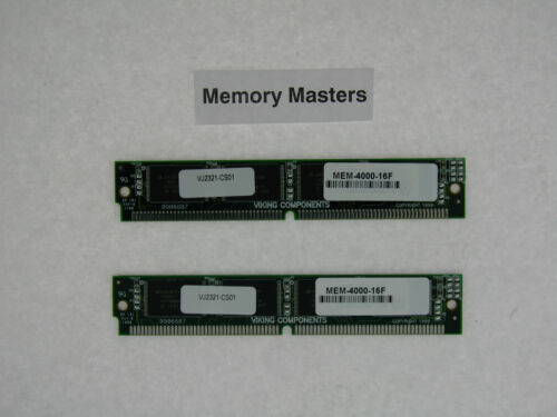 MEM-4000-16F 16MB Tested (2x8) Flash Upgrade for Cisco 4000 Series Router-
sh... - £44.79 GBP