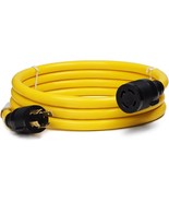Generator Twist Lock Outdoor Extension Cord, 4 Prong 10 Gauge Sjtw Cable... - £37.72 GBP