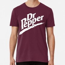 Dr Pepper 90s Maroon Background S to 5XL Made in the USA T-Shirt - $22.80