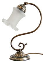 Great Original Art Nouveau Bedside Lamp Cottage 1920 - $213.36
