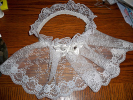 Wedding veil type collar for dogs - £19.65 GBP