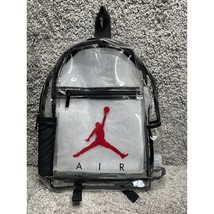 JORDAN Jumpman Clear School Backpack W/Pencil Case Adjustable Shoulder S... - $43.62