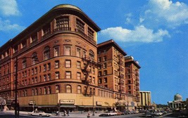 Vintage Postcard 1970&#39;s Monticello Hotel Norfolk Virginia Old Cars Unposted - $4.99