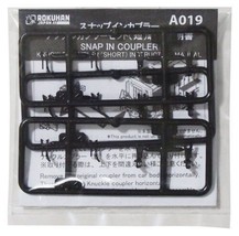 Rokuhan Z gauge A019 knuckle coupler short 6 sets - $26.85