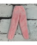 Barbie Fuzzy Fluffy Pink Pants Doll Clothes  - £9.29 GBP