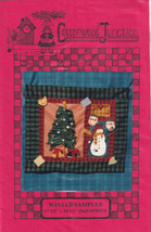 Winter Sampler Quilt Pattern Cottonwood Junction 1994 Chico CA - £3.28 GBP