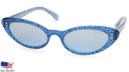 New Miu Miu Smu 09U 2B2 Blue /BLUE Shaded Mirror Lens Sunglasses 53-19-145 Italy - £94.58 GBP