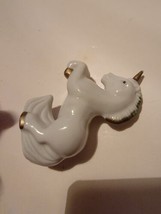 Vintage Unicorn Figurine Decor Figure Ceramic  - $397.78 MXN