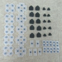 For PS4 Controller Replacement Rubber Conductive Pads Silicone Buttons S... - $11.49