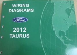 2012 FORD TAURUS Electrical Wiring Diagram Troubleshooting Shop Manual E... - $1.74