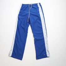 Vtg 90s Y2K Nike Womens Small Travis Scott Mini Swoosh Striped Wide Leg ... - $49.45