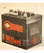 1947 Willard Safety Fill Battery Master Duty Advertisement Automobilia D... - €17,28 EUR