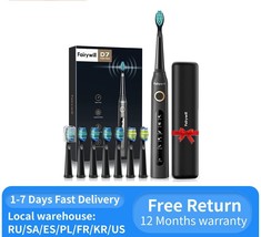 Fairywill Electric Sonic Toothbrush Fw-507 USB Charge Rechargeable Adult Waterpr - £29.02 GBP+