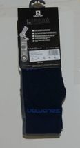 Salomon C13379 Running XA Crew Socks 2 Pair Night Sky Quiet Shade Colors XL image 4