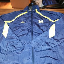 Michigan Adidas lot of 3, hoodies, 2 adult S and 1 Youth L, Nice condition - $39.40