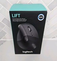 Logitech LIFT Vertical Wireless Ergonomic Mouse - Graphite New Open Box - £35.05 GBP