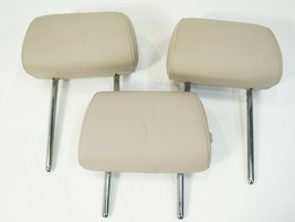 11-2016 bmw 535i 528i f10 rear back row seat headrest leather TAN set of... - $116.87