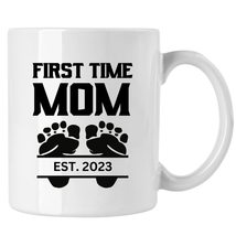 Pregnancy Mug, Womens First time Mom Mug, Mommy Gift Mug - £13.16 GBP