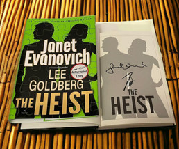 Fox and O&#39;Hare: The Heist by Lee Goldberg and Janet Evanovich Signed Copy HC - £14.53 GBP