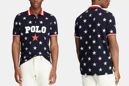 Polo Ralph Lauren Men&#39;s Classic Fit Mesh Americana Polo, Size M, MSRP $148 - £55.13 GBP