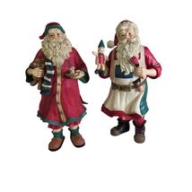 Midwest Importers Santa Pair – Christmas Figurines 9" Holiday Decor - $29.99