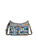 LeSportsac Beach Snacks Deluxe Everyday Bag, Pop Art Style Beachy Graphics, NWT - $98.99